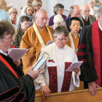 Rev. Dr. Charles Close, MACUCC clergy, local clergy, and members of the Canaan Congregational Church